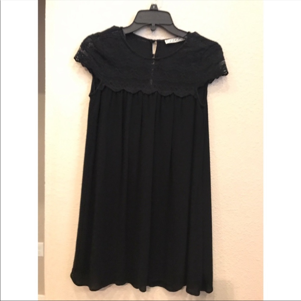 Black long tunic